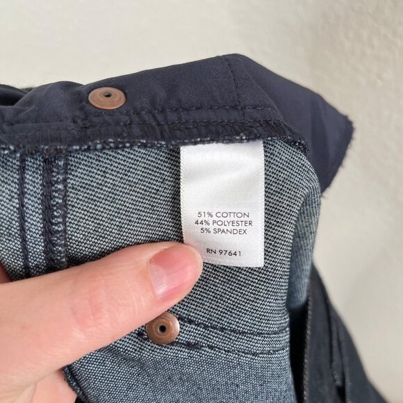 J.Jill Womens size 4 Dark Wash Stretch Denim Mid Rise Skinny Jeans - Picture 10 of 12